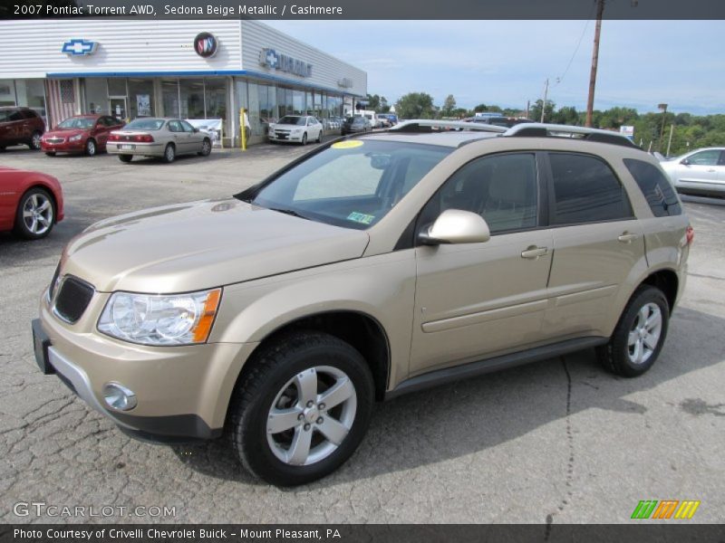 Sedona Beige Metallic / Cashmere 2007 Pontiac Torrent AWD