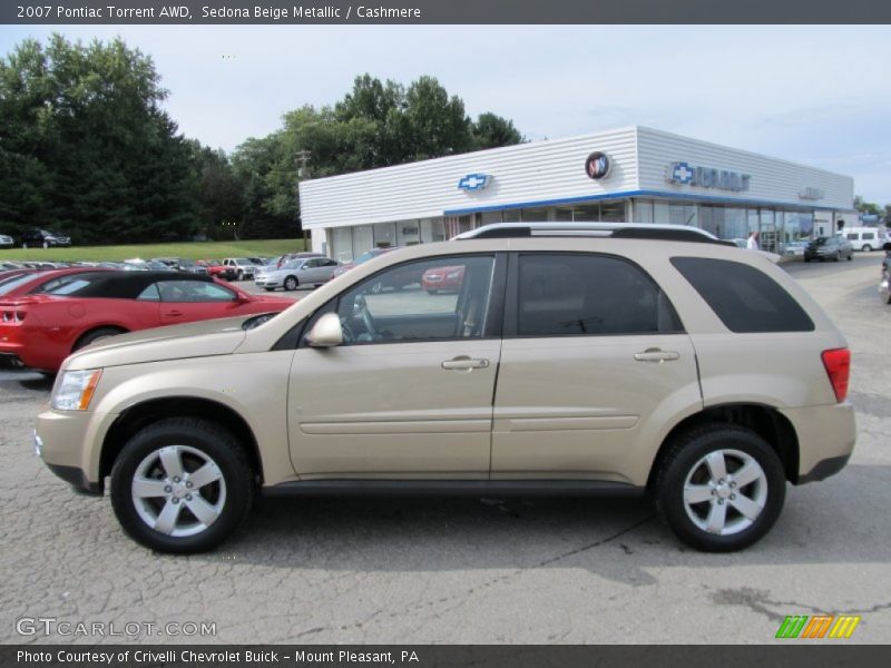 Sedona Beige Metallic / Cashmere 2007 Pontiac Torrent AWD