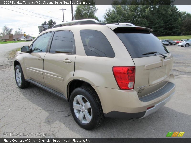 Sedona Beige Metallic / Cashmere 2007 Pontiac Torrent AWD