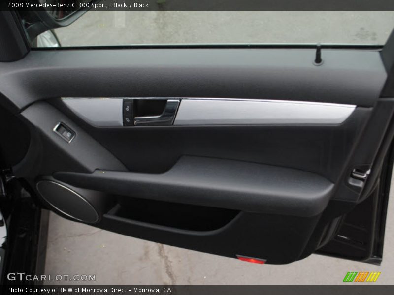 Black / Black 2008 Mercedes-Benz C 300 Sport