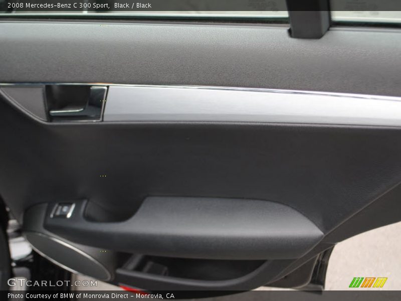 Black / Black 2008 Mercedes-Benz C 300 Sport