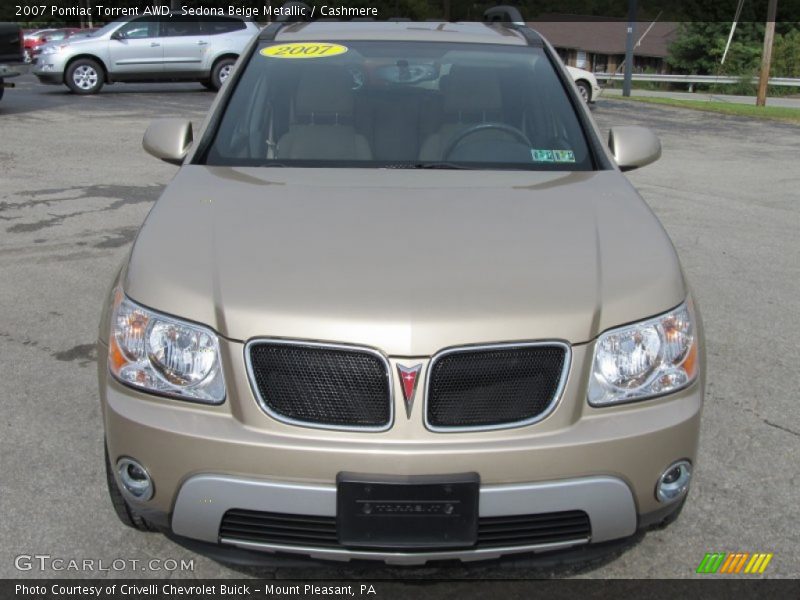 Sedona Beige Metallic / Cashmere 2007 Pontiac Torrent AWD