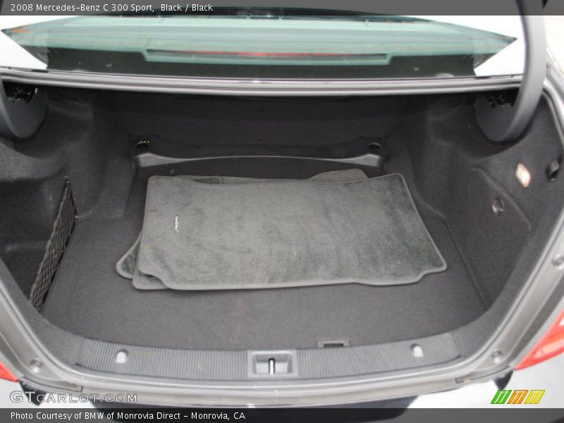 Black / Black 2008 Mercedes-Benz C 300 Sport