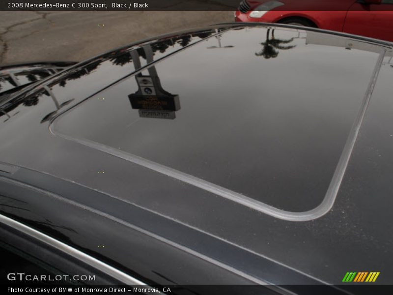 Black / Black 2008 Mercedes-Benz C 300 Sport