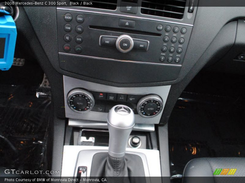 Black / Black 2008 Mercedes-Benz C 300 Sport