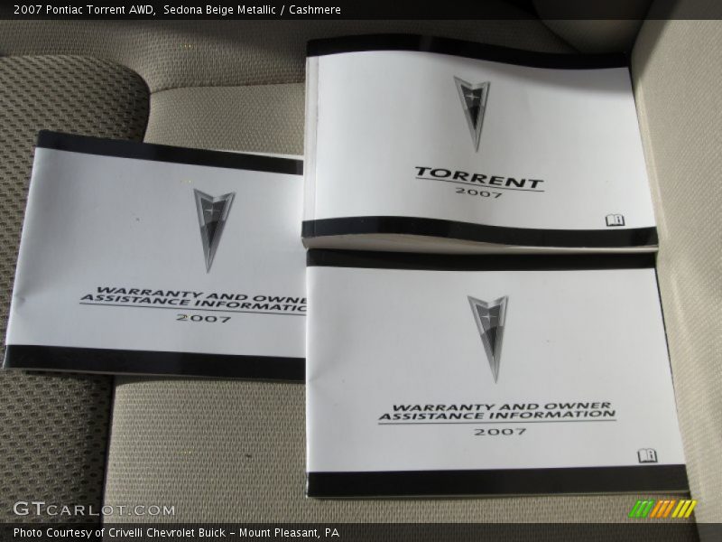 Sedona Beige Metallic / Cashmere 2007 Pontiac Torrent AWD