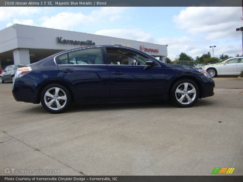 Majestic Blue Metallic / Blond 2008 Nissan Altima 3.5 SE