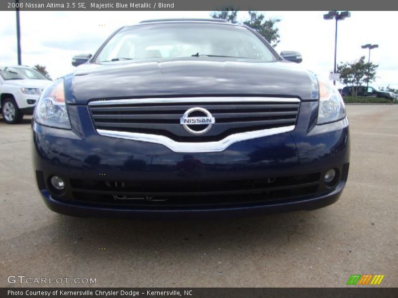 Majestic Blue Metallic / Blond 2008 Nissan Altima 3.5 SE
