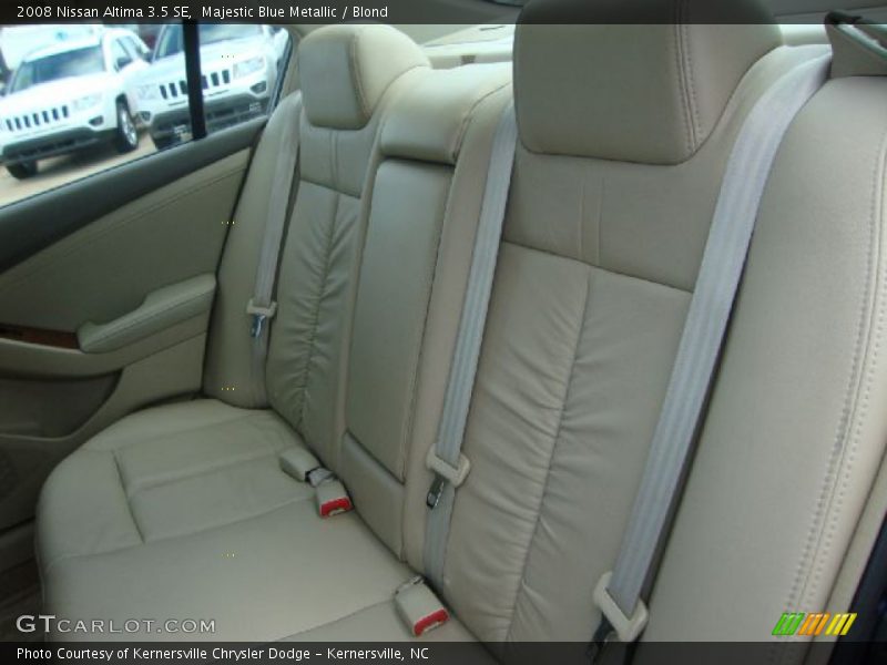 Majestic Blue Metallic / Blond 2008 Nissan Altima 3.5 SE