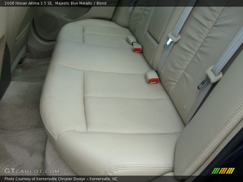 Majestic Blue Metallic / Blond 2008 Nissan Altima 3.5 SE
