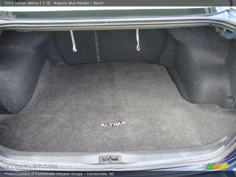 Majestic Blue Metallic / Blond 2008 Nissan Altima 3.5 SE