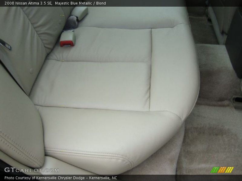 Majestic Blue Metallic / Blond 2008 Nissan Altima 3.5 SE