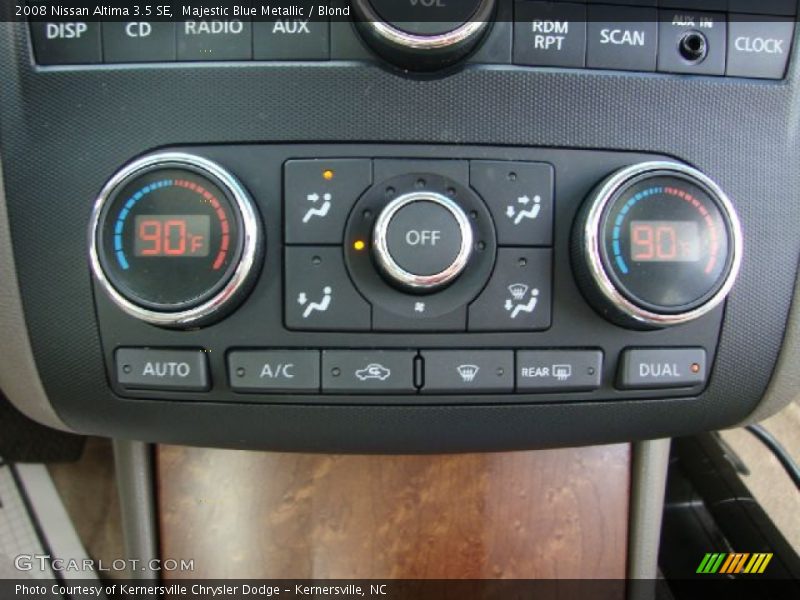 Majestic Blue Metallic / Blond 2008 Nissan Altima 3.5 SE