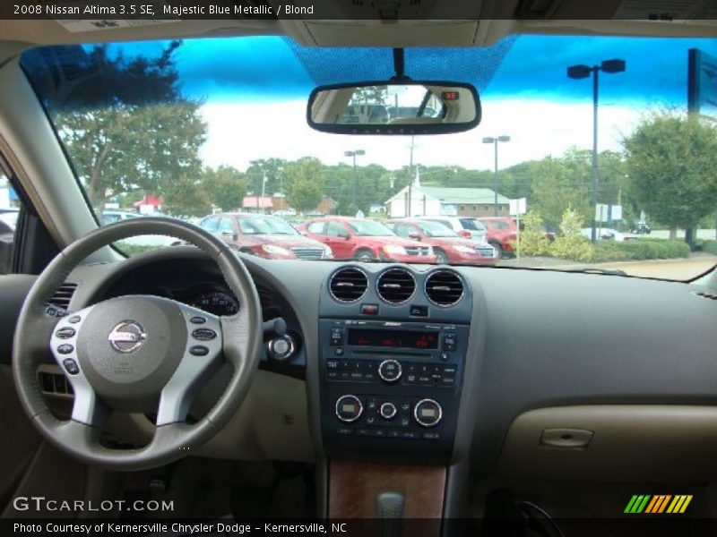 Majestic Blue Metallic / Blond 2008 Nissan Altima 3.5 SE