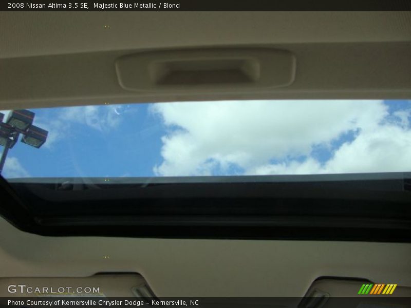 Majestic Blue Metallic / Blond 2008 Nissan Altima 3.5 SE
