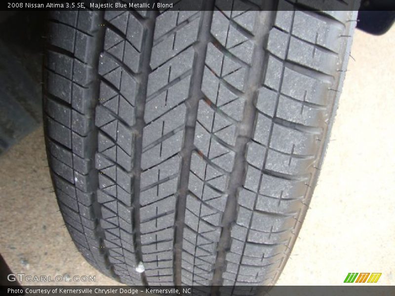 Majestic Blue Metallic / Blond 2008 Nissan Altima 3.5 SE