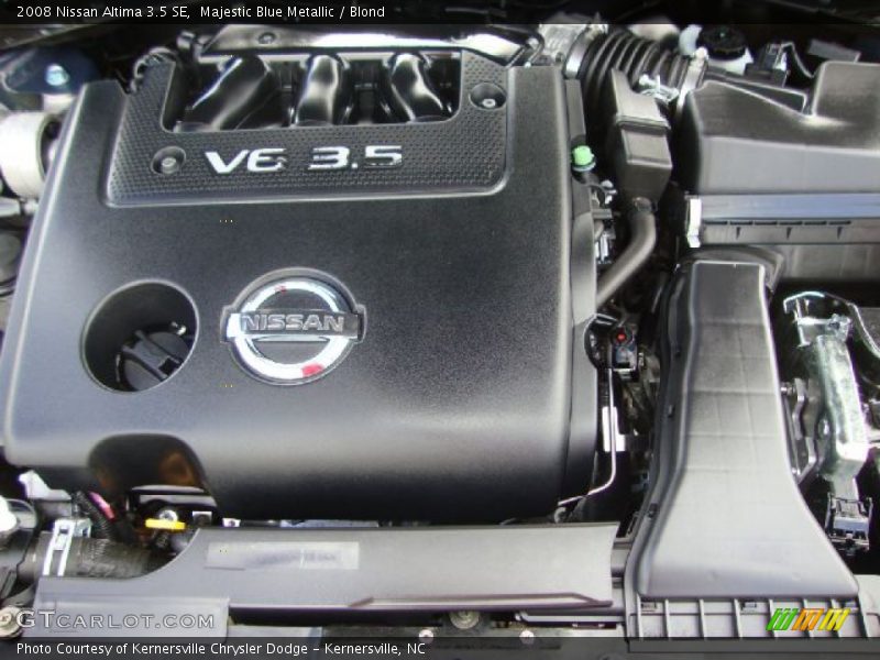 Majestic Blue Metallic / Blond 2008 Nissan Altima 3.5 SE