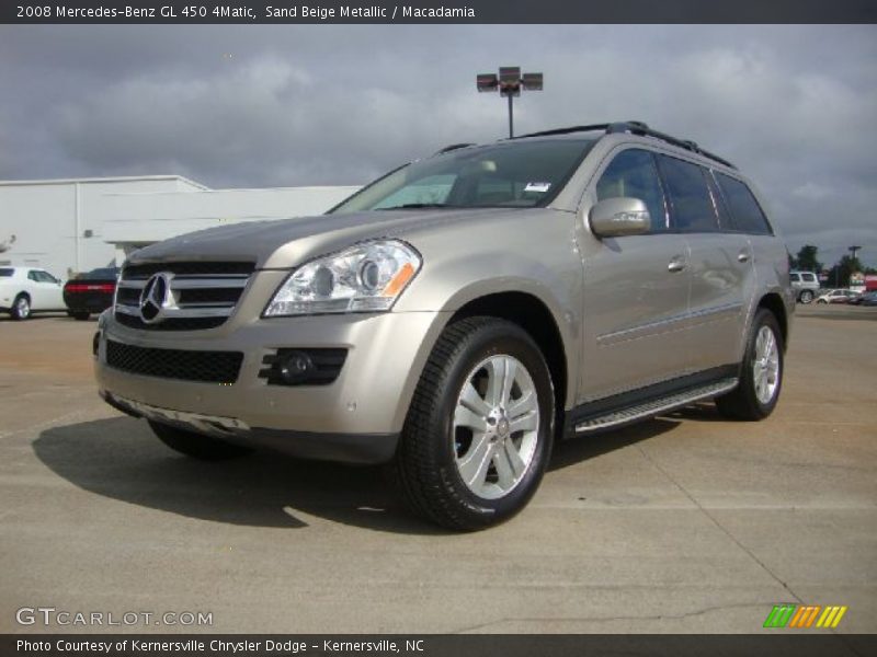 Sand Beige Metallic / Macadamia 2008 Mercedes-Benz GL 450 4Matic