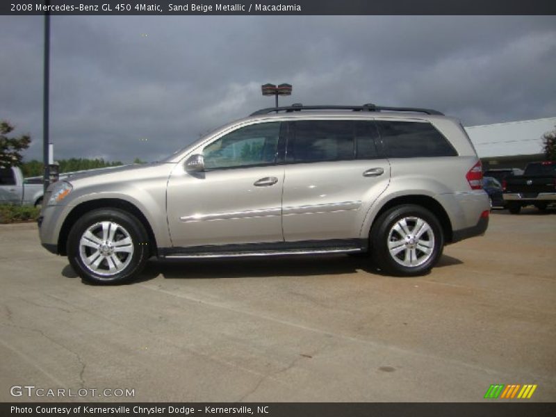 Sand Beige Metallic / Macadamia 2008 Mercedes-Benz GL 450 4Matic
