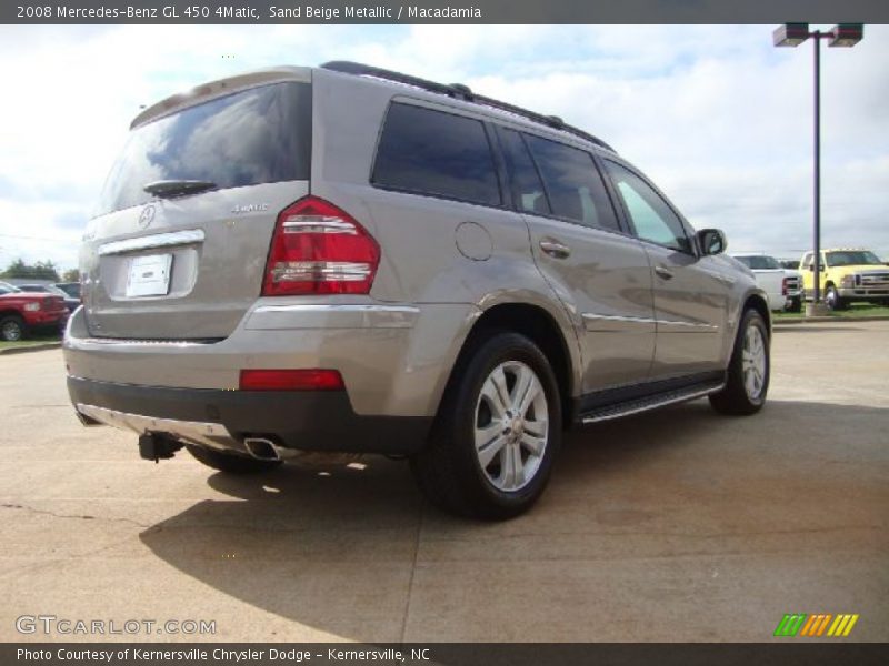 Sand Beige Metallic / Macadamia 2008 Mercedes-Benz GL 450 4Matic