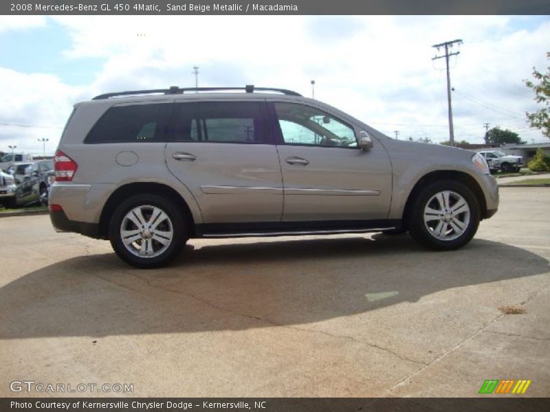 Sand Beige Metallic / Macadamia 2008 Mercedes-Benz GL 450 4Matic