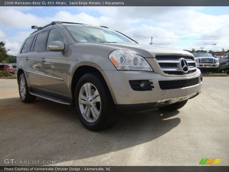 Sand Beige Metallic / Macadamia 2008 Mercedes-Benz GL 450 4Matic