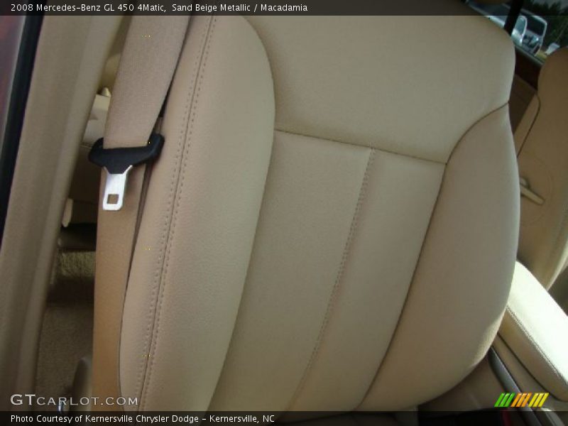 Sand Beige Metallic / Macadamia 2008 Mercedes-Benz GL 450 4Matic