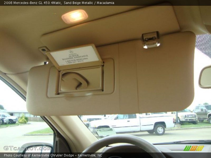 Sand Beige Metallic / Macadamia 2008 Mercedes-Benz GL 450 4Matic