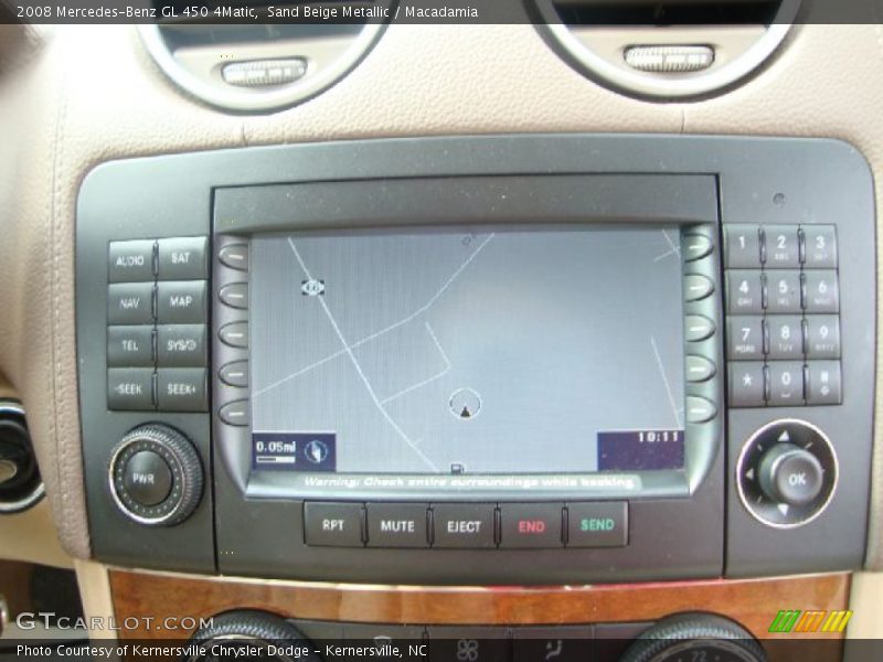 Sand Beige Metallic / Macadamia 2008 Mercedes-Benz GL 450 4Matic