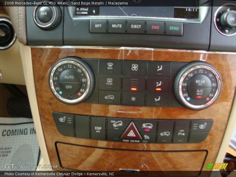 Sand Beige Metallic / Macadamia 2008 Mercedes-Benz GL 450 4Matic