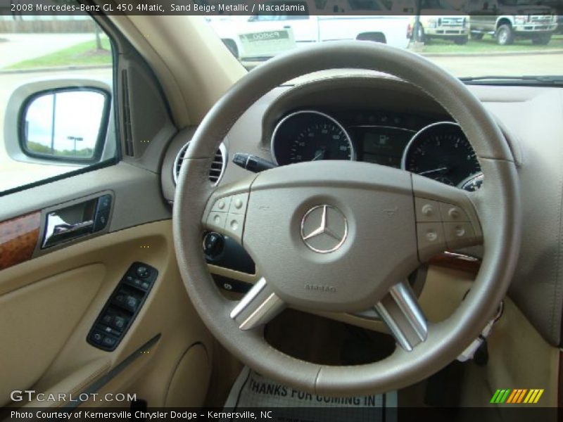 Sand Beige Metallic / Macadamia 2008 Mercedes-Benz GL 450 4Matic