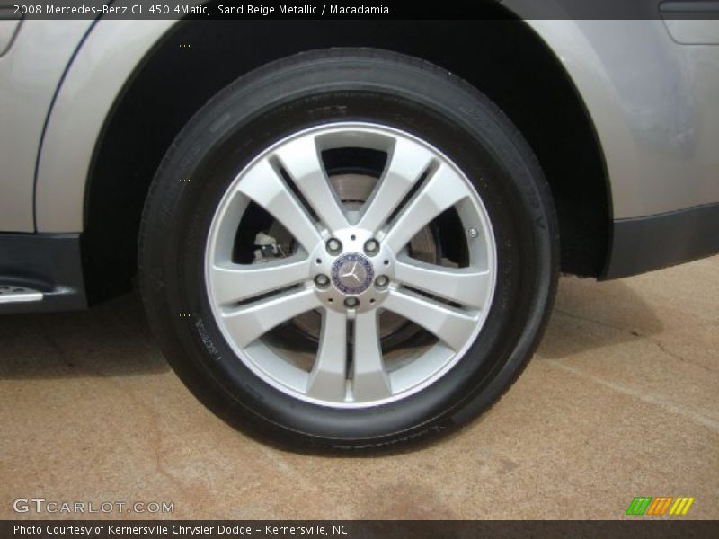 Sand Beige Metallic / Macadamia 2008 Mercedes-Benz GL 450 4Matic