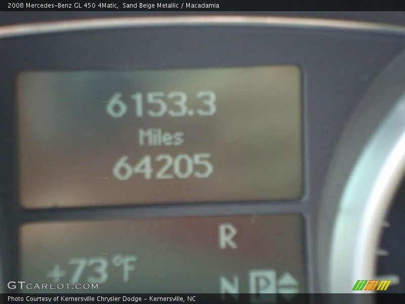 Sand Beige Metallic / Macadamia 2008 Mercedes-Benz GL 450 4Matic