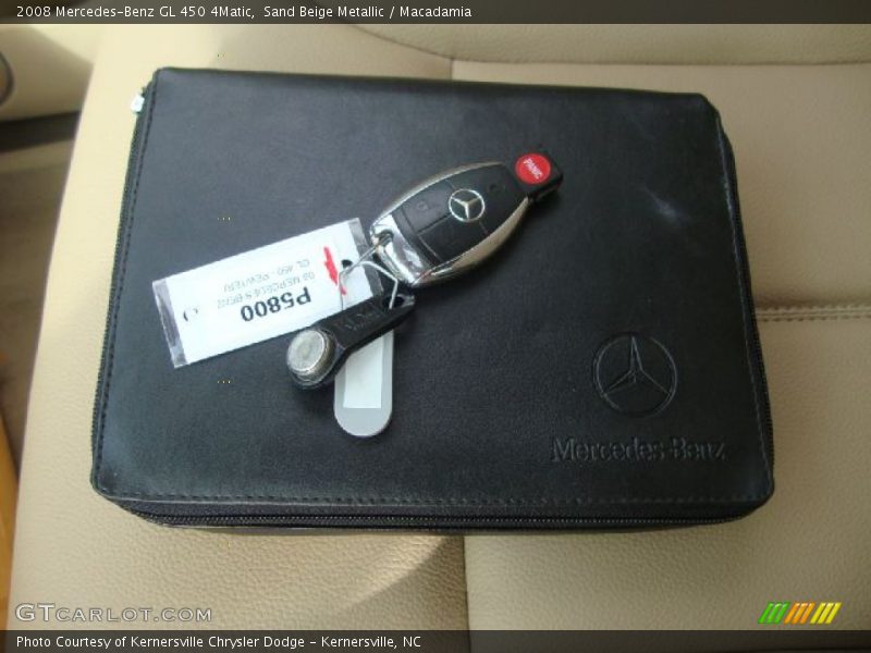 Sand Beige Metallic / Macadamia 2008 Mercedes-Benz GL 450 4Matic