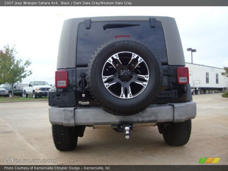 Black / Dark Slate Gray/Medium Slate Gray 2007 Jeep Wrangler Sahara 4x4