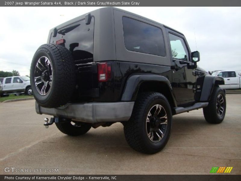 Black / Dark Slate Gray/Medium Slate Gray 2007 Jeep Wrangler Sahara 4x4