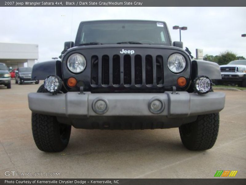 Black / Dark Slate Gray/Medium Slate Gray 2007 Jeep Wrangler Sahara 4x4