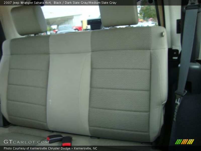 Black / Dark Slate Gray/Medium Slate Gray 2007 Jeep Wrangler Sahara 4x4