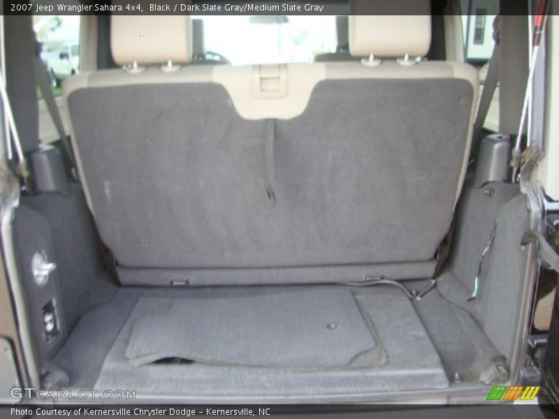 Black / Dark Slate Gray/Medium Slate Gray 2007 Jeep Wrangler Sahara 4x4