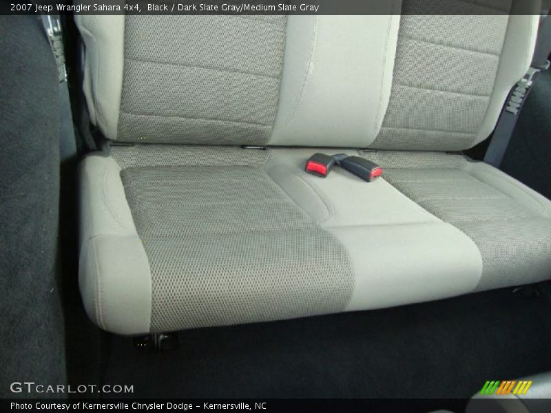 Black / Dark Slate Gray/Medium Slate Gray 2007 Jeep Wrangler Sahara 4x4