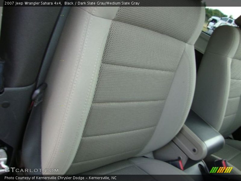 Black / Dark Slate Gray/Medium Slate Gray 2007 Jeep Wrangler Sahara 4x4
