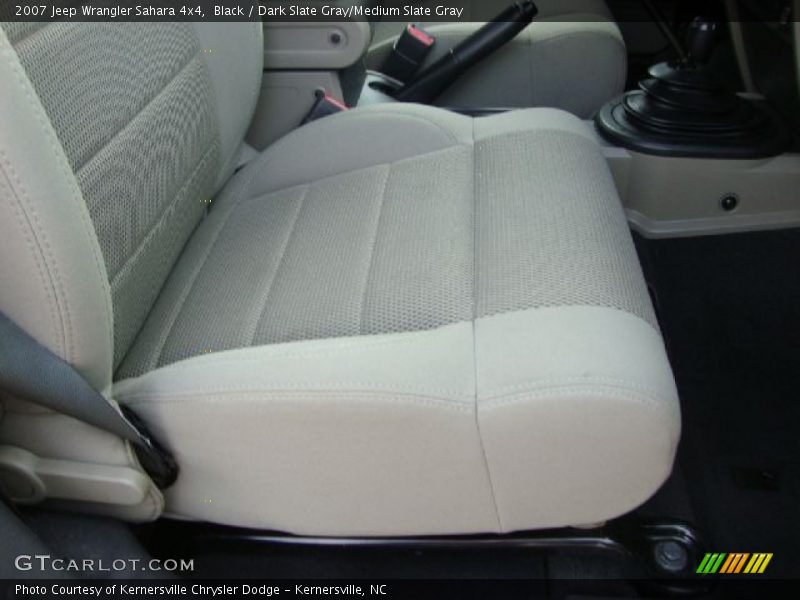 Black / Dark Slate Gray/Medium Slate Gray 2007 Jeep Wrangler Sahara 4x4