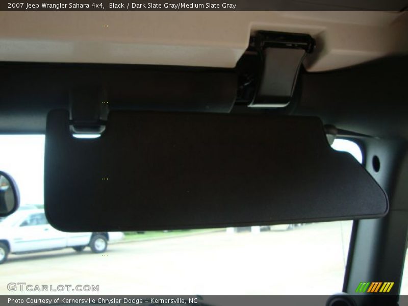 Black / Dark Slate Gray/Medium Slate Gray 2007 Jeep Wrangler Sahara 4x4