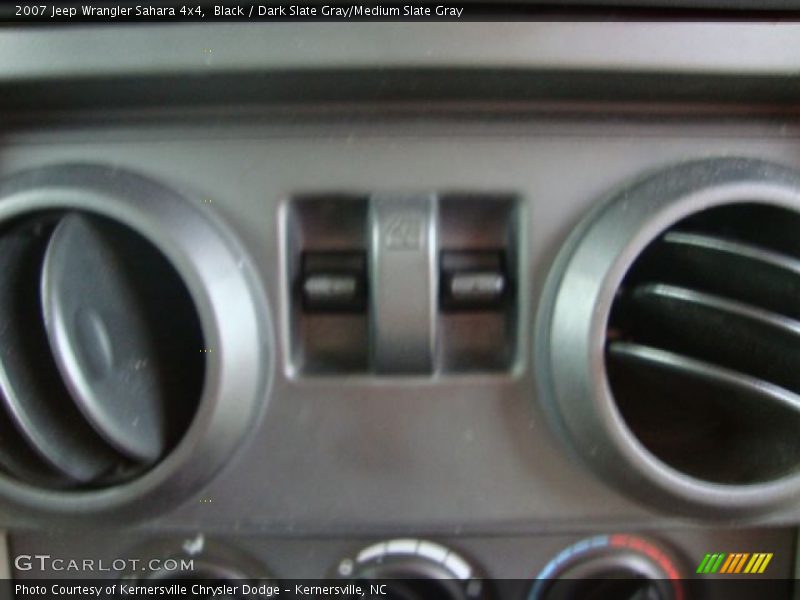 Black / Dark Slate Gray/Medium Slate Gray 2007 Jeep Wrangler Sahara 4x4