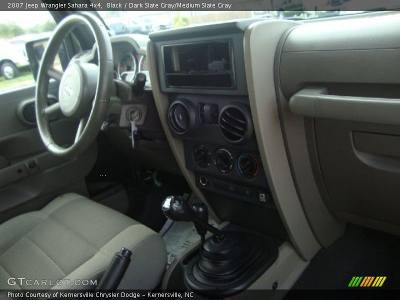 Black / Dark Slate Gray/Medium Slate Gray 2007 Jeep Wrangler Sahara 4x4