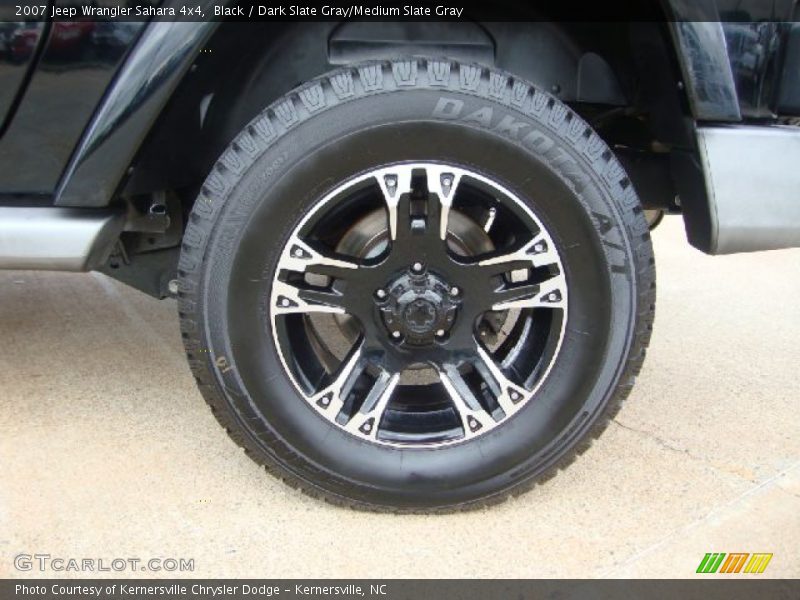 Custom Wheels of 2007 Wrangler Sahara 4x4