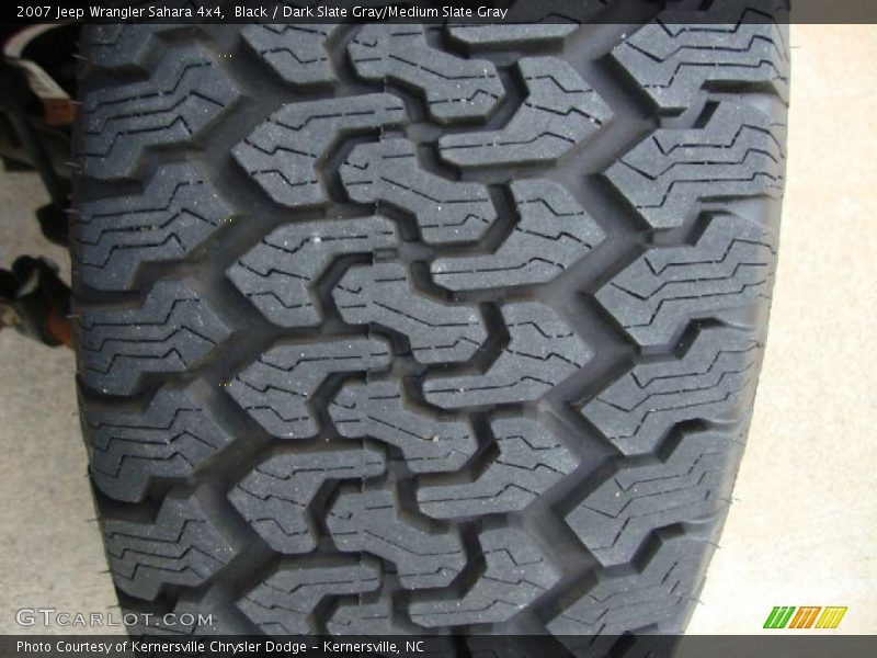 Black / Dark Slate Gray/Medium Slate Gray 2007 Jeep Wrangler Sahara 4x4
