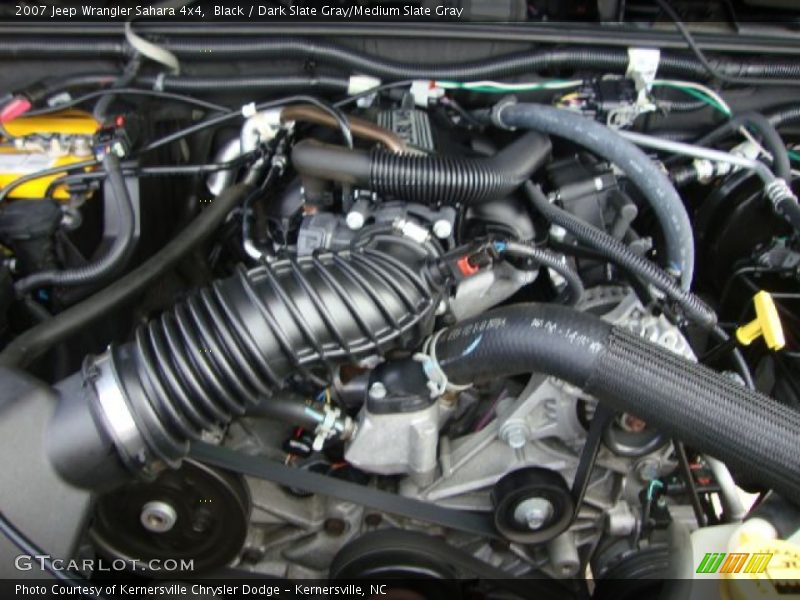Black / Dark Slate Gray/Medium Slate Gray 2007 Jeep Wrangler Sahara 4x4