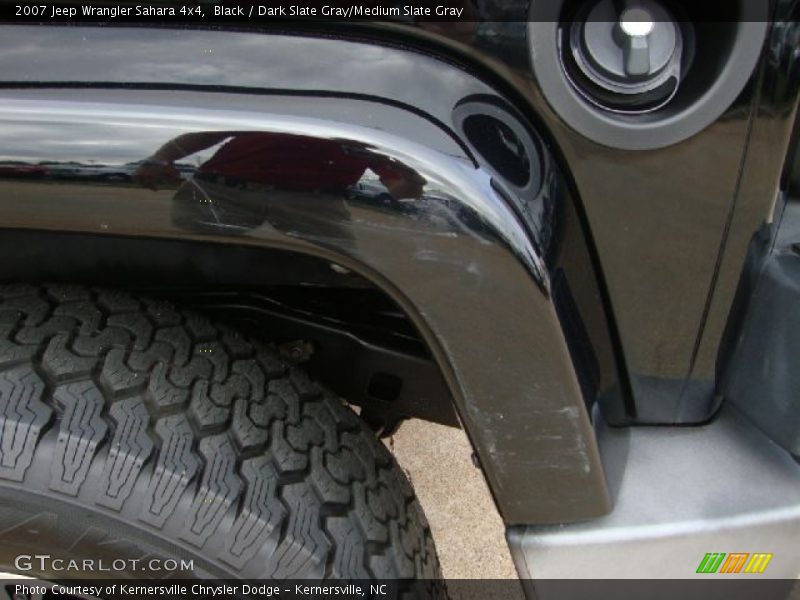 Black / Dark Slate Gray/Medium Slate Gray 2007 Jeep Wrangler Sahara 4x4