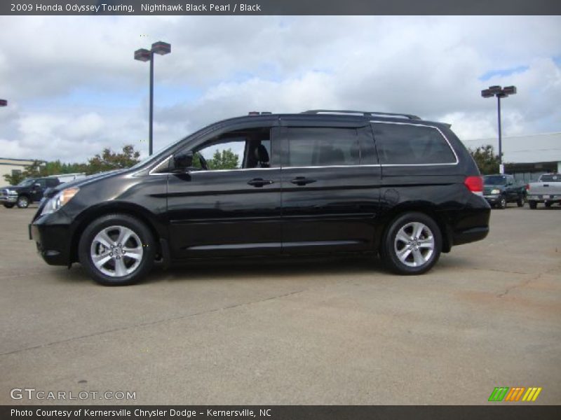 Nighthawk Black Pearl / Black 2009 Honda Odyssey Touring